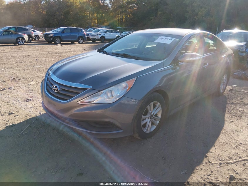 Vin: 5npeb4ac1eh876991, lot: 46750137, hyundai sonata gls 20142