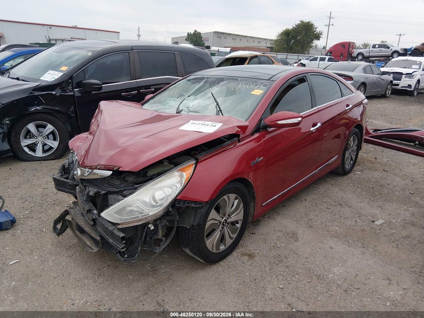 Vin: kmhec4a46ea104205, lot: 46750146, hyundai sonata hybrid limited 20142