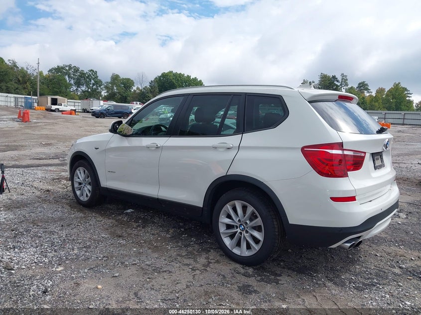 Vin: 5uxwx9c58f0d46664, lot: 46750156, bmw x3 xdrive28i 20153