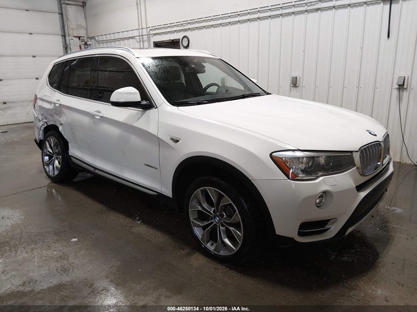 Vin: 5uxwx9c55h0t00158, lot: 46750160, bmw x3 xdrive28i 20171