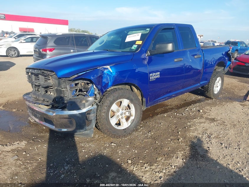 Vin: 1c6rr6fg9ks598480, lot: 46750164, ram 1500 classic tradesman  4x2 6'4 box 20192
