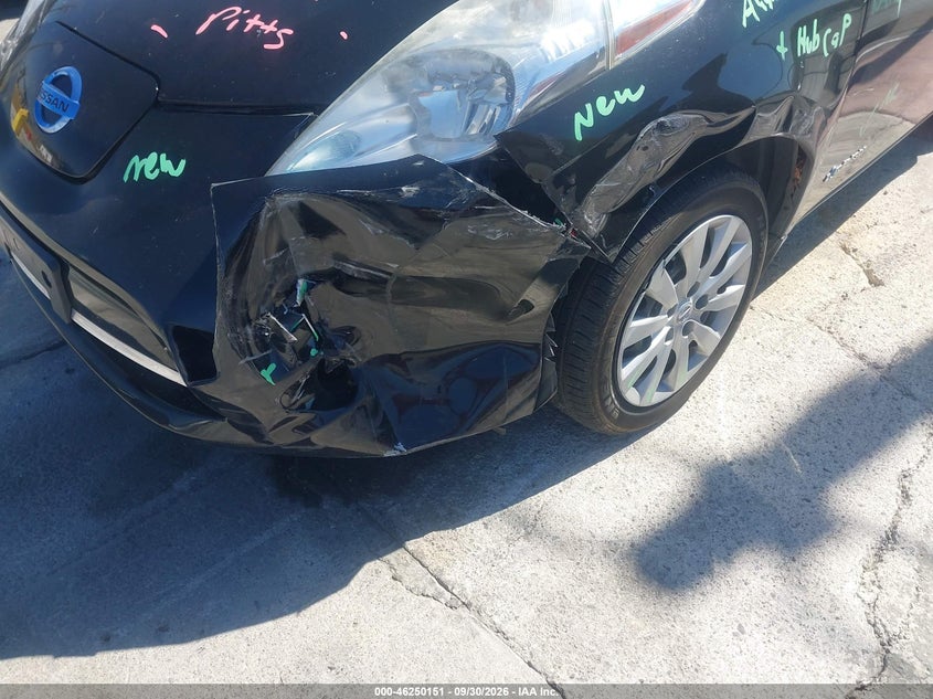 NISSAN LEAF 2016 VIN 1N4AZ0CP6GC305181