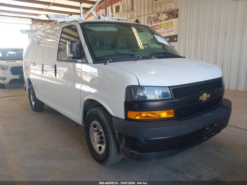 Vin: 1gcwgaf70m1162601, lot: 46750236, chevrolet express cargo rwd 2500 regular wheelbase wt 2021 img_1