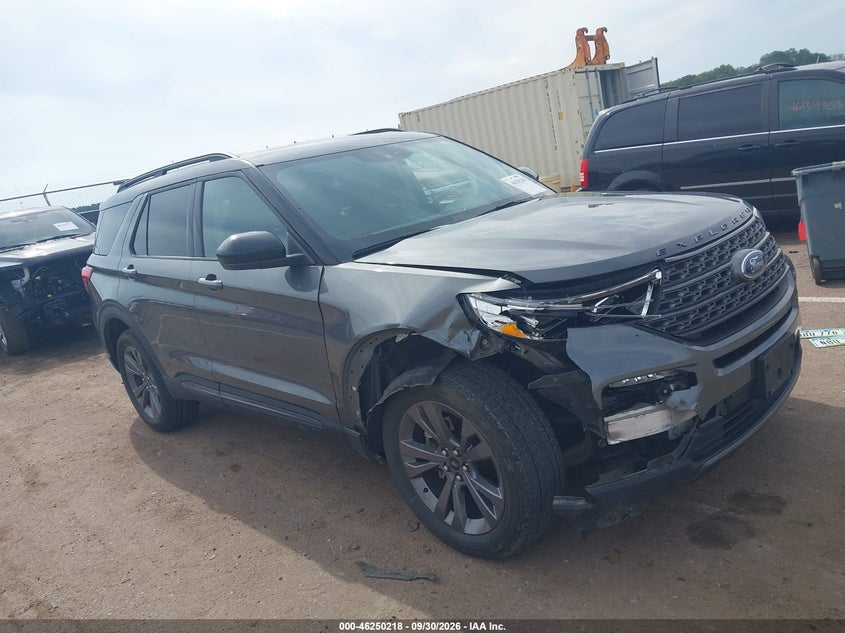 Vin: 1fmsk8dh7pgb58303, lot: 46750244, ford explorer xlt 20231