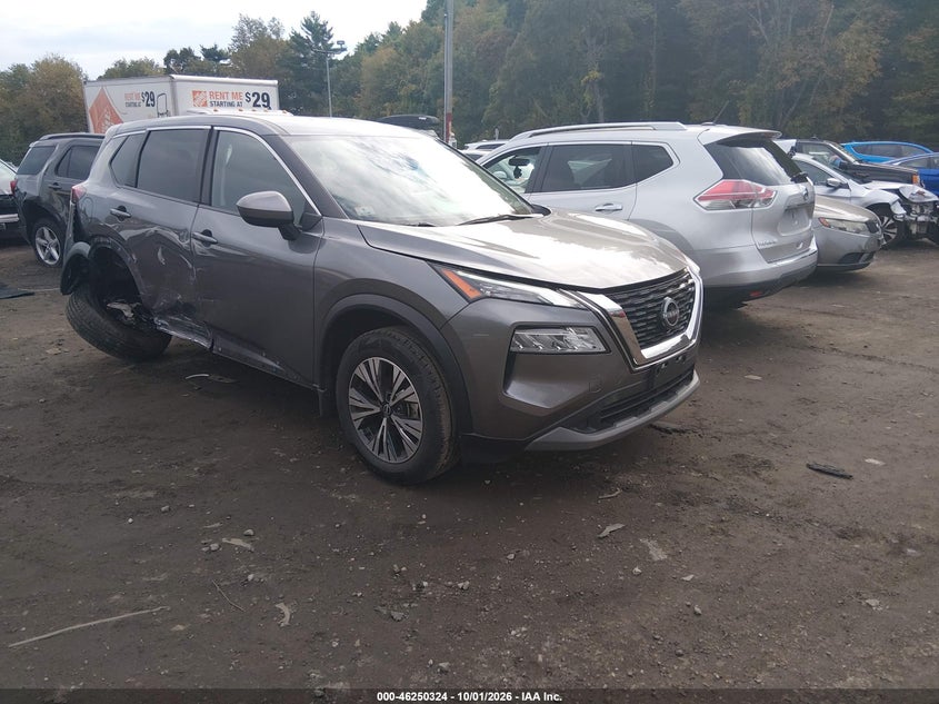 Vin: jn8bt3bb2pw494471, lot: 46750350, nissan rogue sv intelligent awd 20231