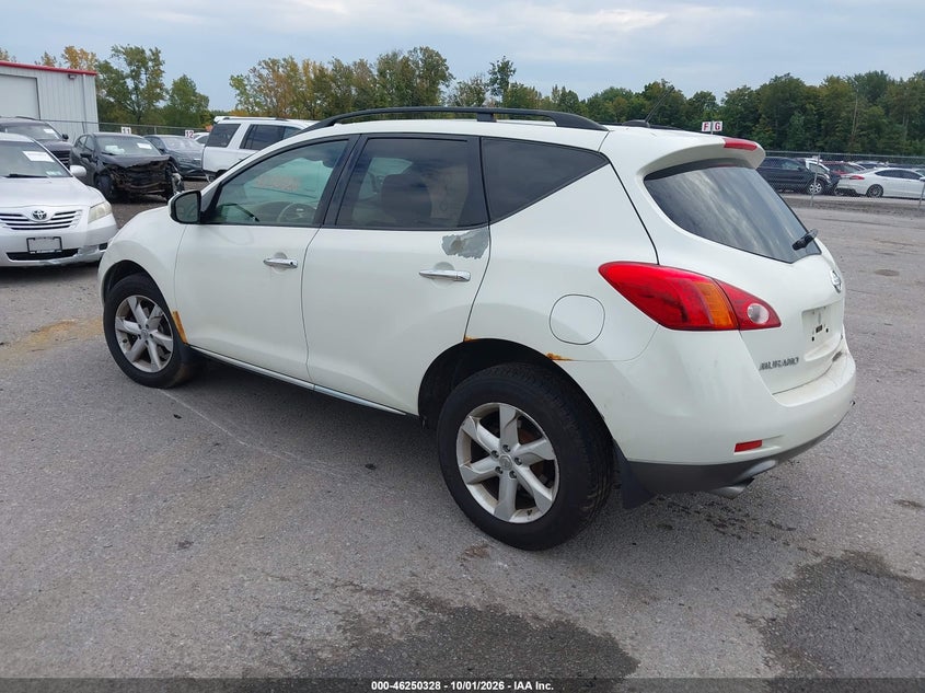 Vin: jn8az1mw5aw106753, lot: 46750354, nissan murano sl 20103