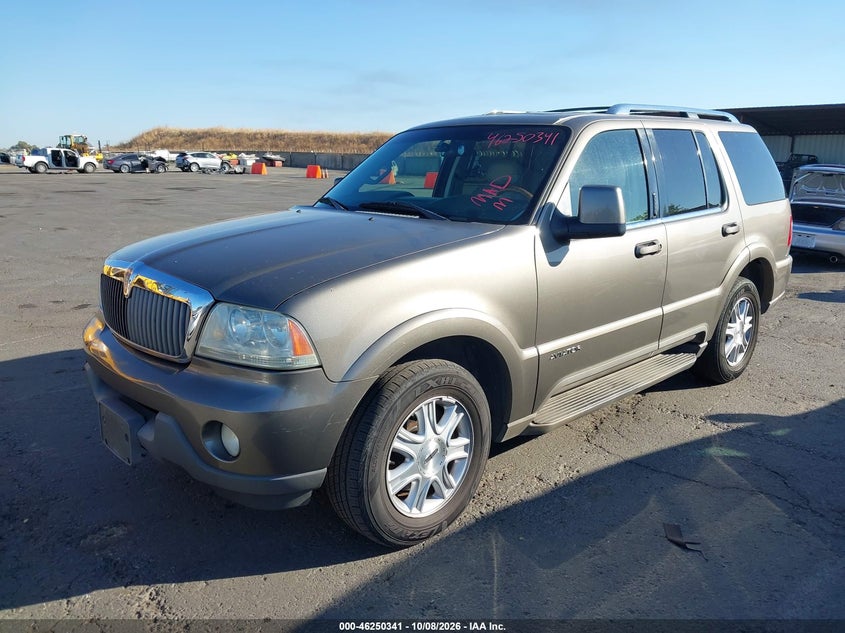 LINCOLN AVIATOR 2004 VIN 5LMEU68H04ZJ03999