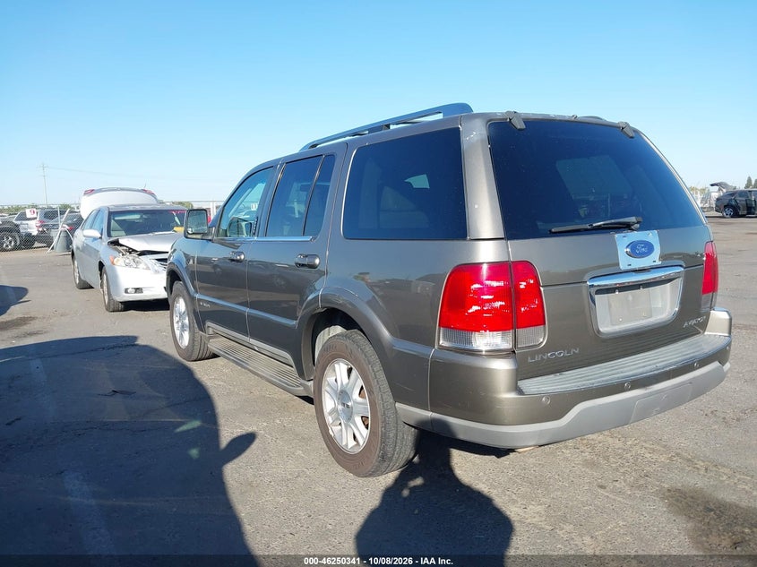 LINCOLN AVIATOR 2004 VIN 5LMEU68H04ZJ03999