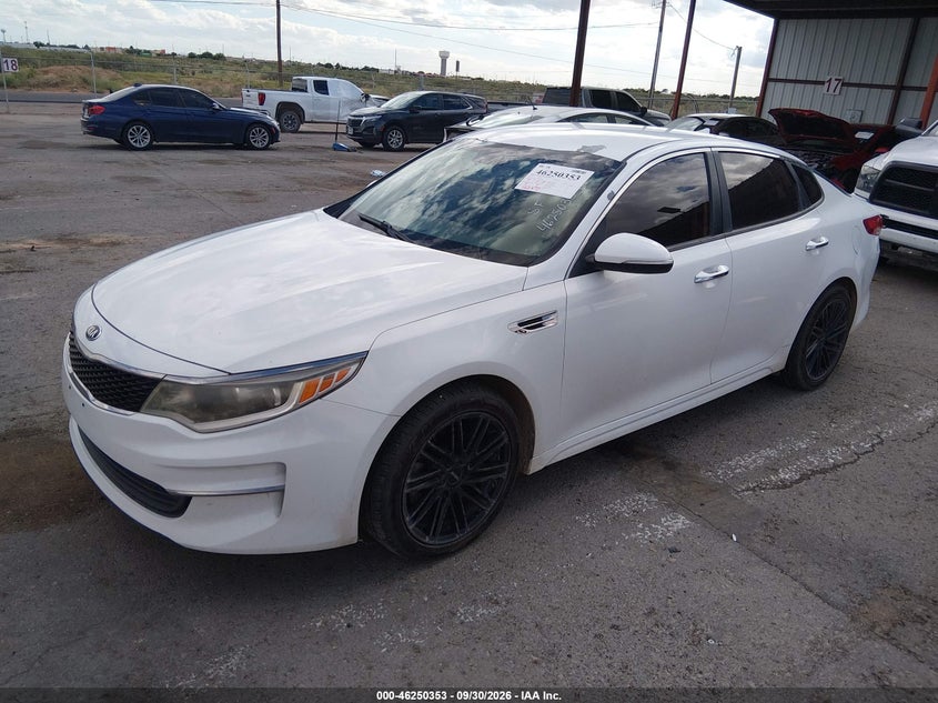 Vin: 5xxgt4l36hg159568, lot: 46750379, kia optima lx 20172