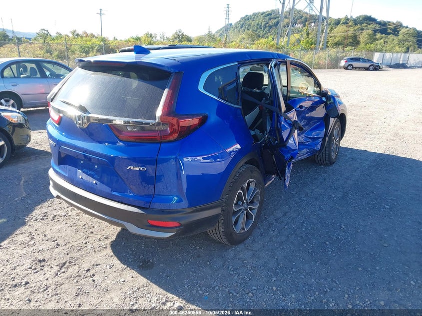 Vin: 7farw2h51ne037556, lot: 46750582, honda cr-v awd ex 20224