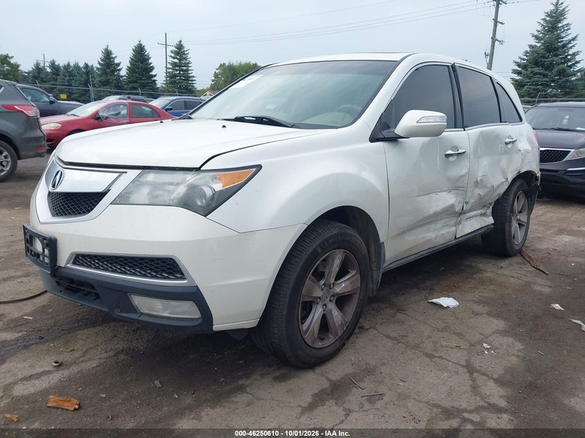 2013 Acura Mdx Technology Package, Левый бок, IAAI, VIN 2HNYD2H37DH516675 — фото 2