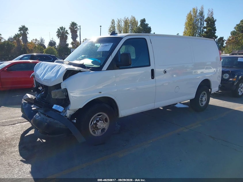 Vin: 1gcwgafp9j1184799, lot: 46750643, chevrolet express g2500 20182