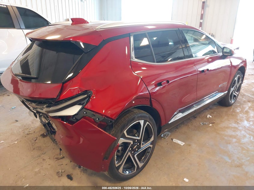 Vin: 3gn7dnrp8ss252386, lot: 46750651, chevrolet equinox ev lt 2 20254