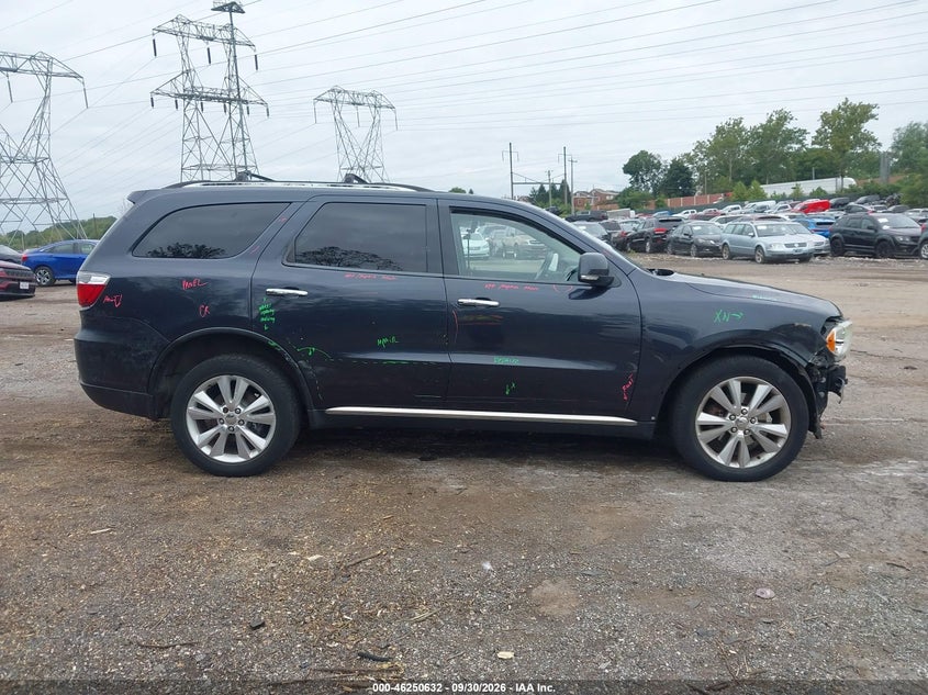 DODGE DURANGO 2013 VIN 1C4RDJDG6DC695811