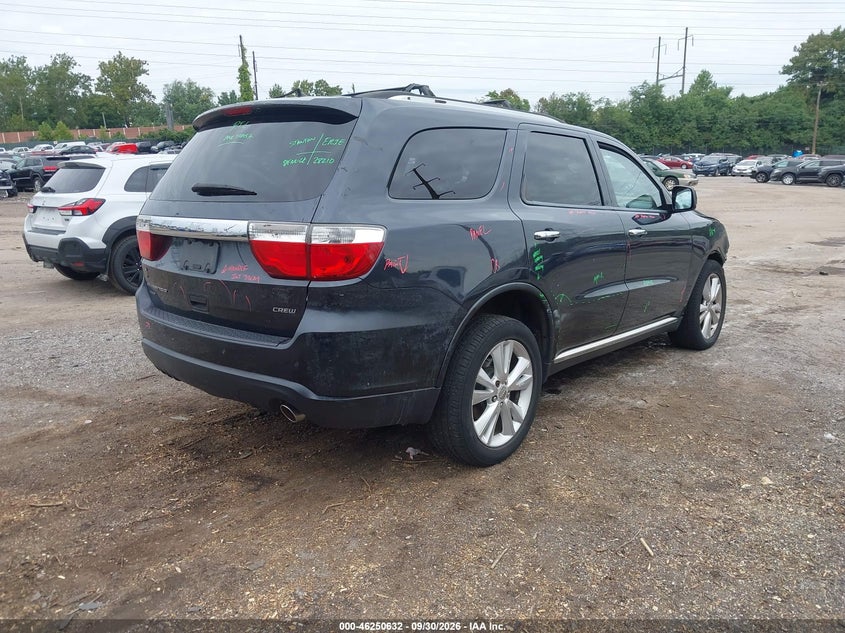 DODGE DURANGO 2013 VIN 1C4RDJDG6DC695811