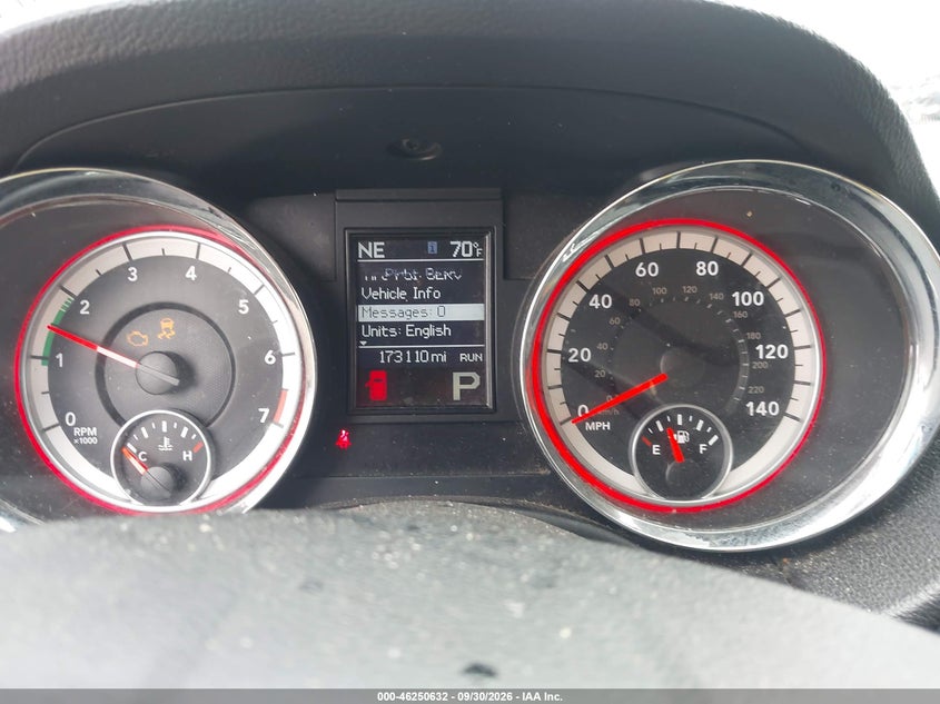 DODGE DURANGO 2013 VIN 1C4RDJDG6DC695811