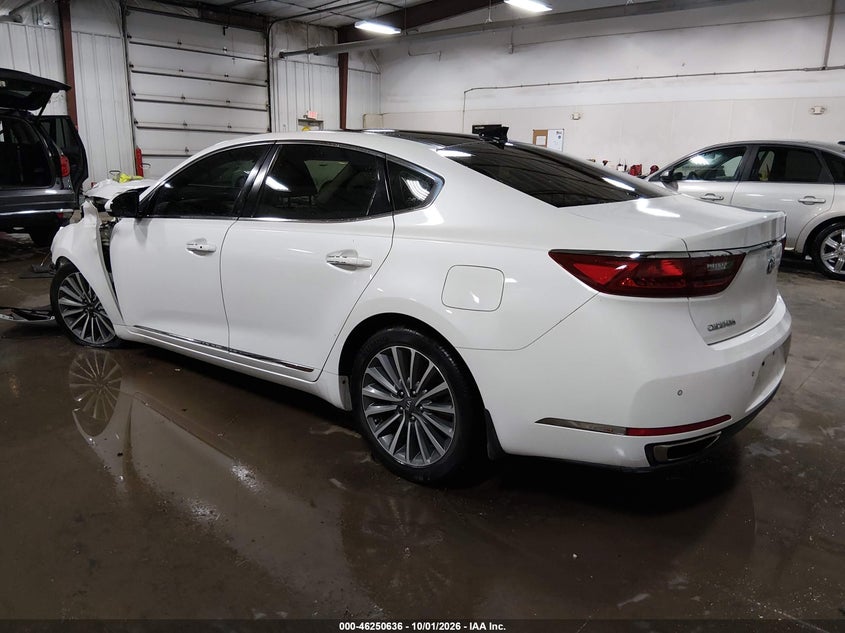 Vin: knalc4j17h5069055, lot: 46750662, kia cadenza premium 20173