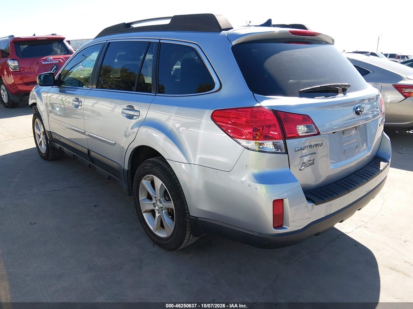 Vin: 4s4brckc2d3282522, lot: 46750663, subaru outback 2.5i limited 20133
