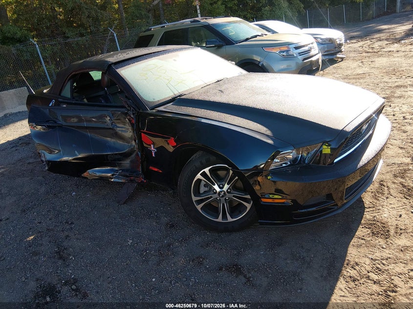 Vin: 1zvbp8em2d5258671, lot: 46750705, ford mustang v6 premium 20131