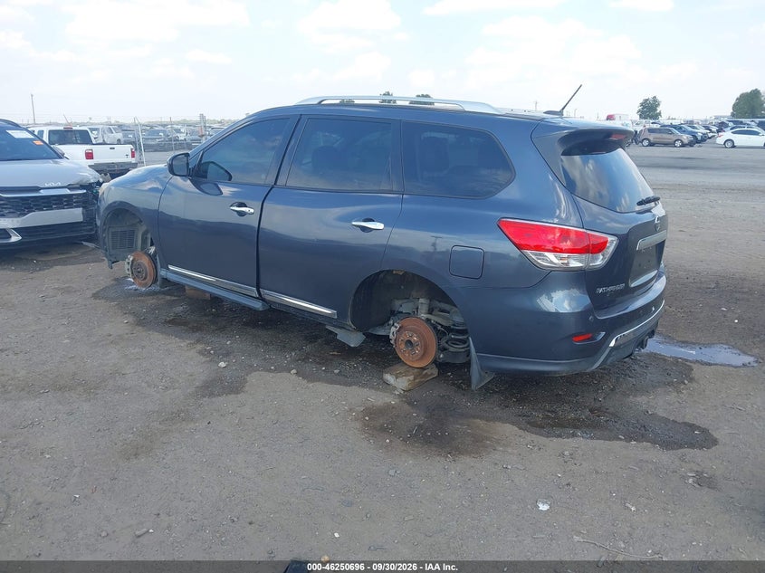 Vin: 5n1ar2mn2ec633838, lot: 46750722, nissan pathfinder sl 20143