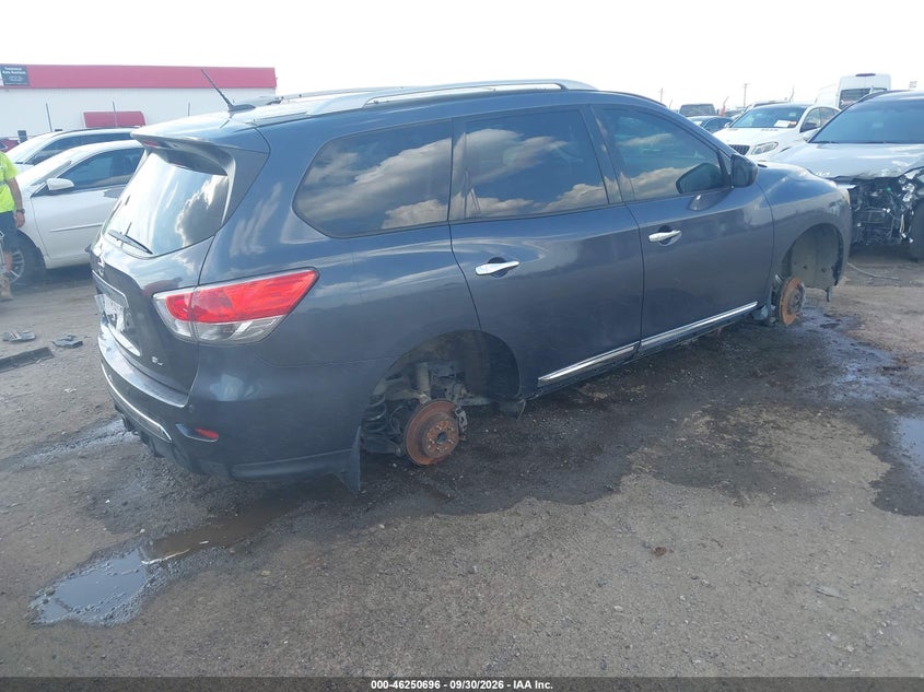 Vin: 5n1ar2mn2ec633838, lot: 46750722, nissan pathfinder sl 20144