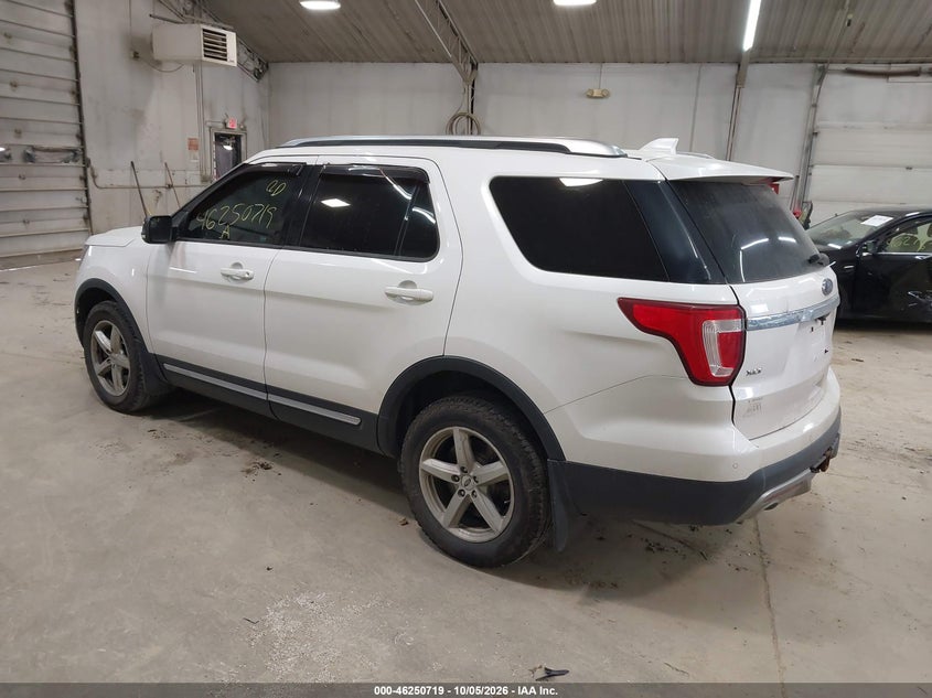 Vin: 1fm5k8d82gga83734, lot: 46750745, ford explorer xlt 20163