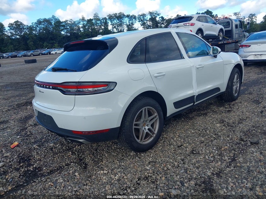 Vin: wp1aa2a58mlb09073, lot: 46750746, porsche macan 20214