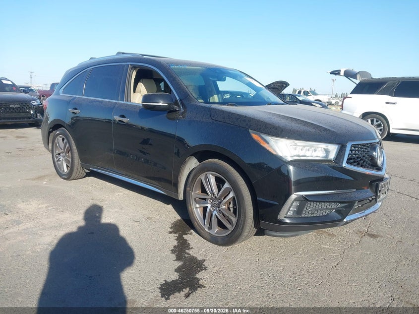 Vin: 5fryd4h97hb031517, lot: 46750781, acura mdx advance   entertainment pkgs 20171