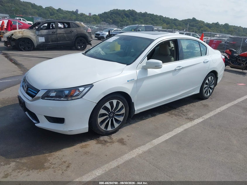 Vin: 1hgcr6f53fa003018, lot: 46750794, honda accord hybrid ex-l 20152