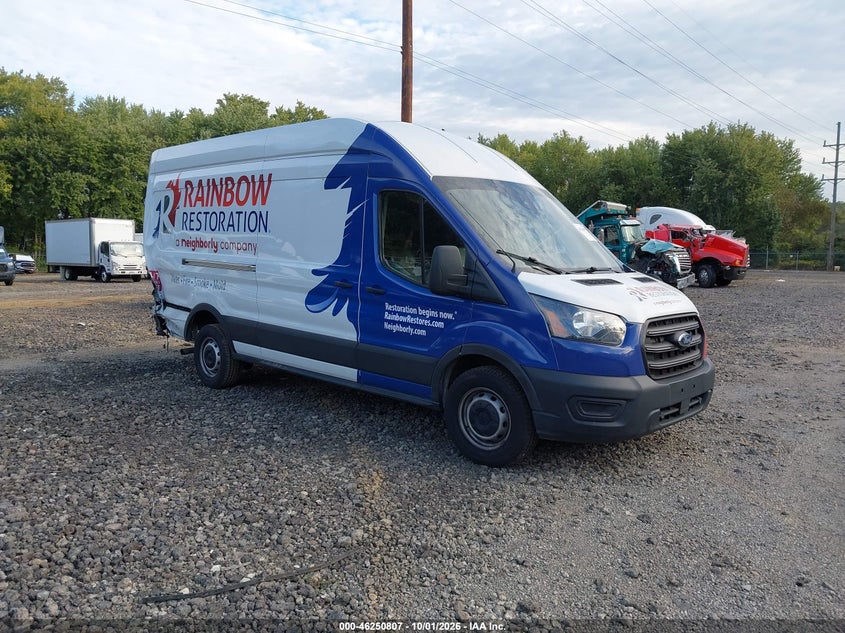 Vin: 1ftbw3x81lkb45951, lot: 46750833, ford transit-350 cargo van 2020 img_1