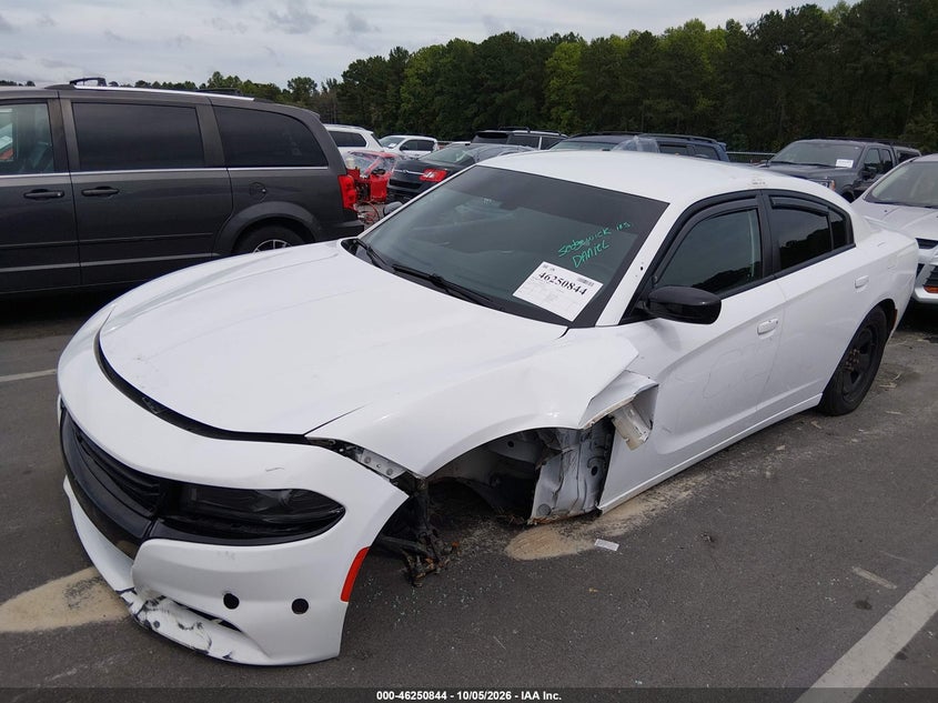 Vin: 2c3cdxat1ph581148, lot: 46750870, dodge charger police rwd 20232