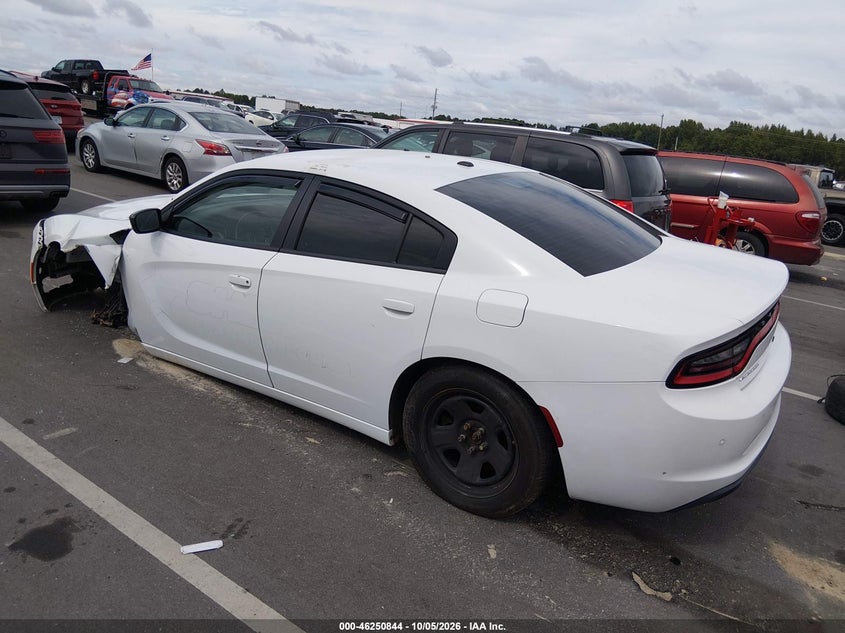 Vin: 2c3cdxat1ph581148, lot: 46750870, dodge charger police rwd 20233