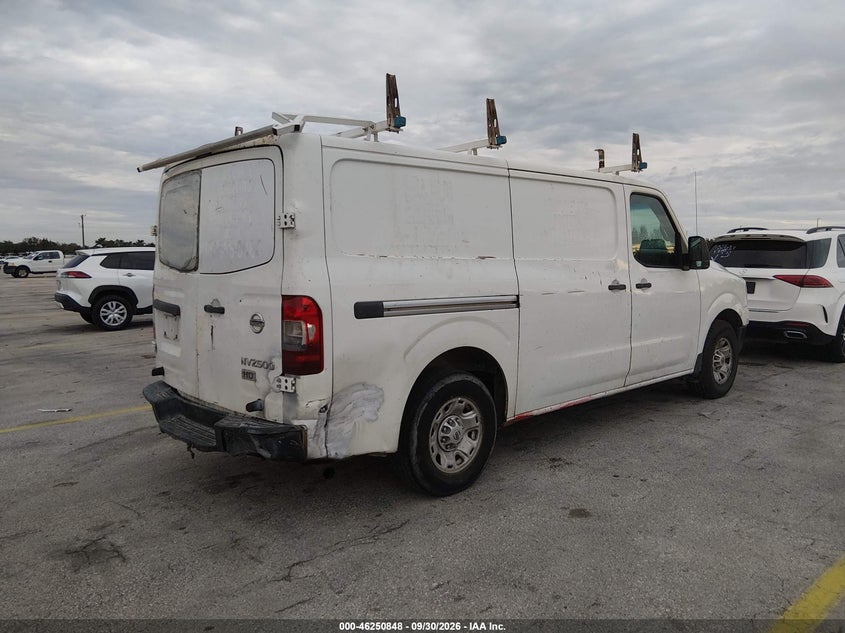 Vin: 1n6bf0ky7fn808011, lot: 46750874, nissan nv cargo nv2500 hd sv v6 20154