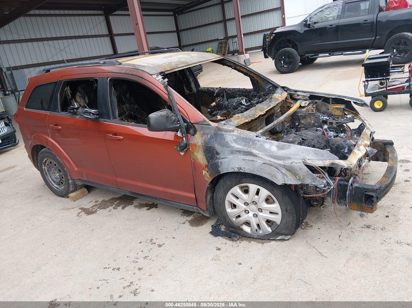 Vin: 3c4pdcab8et172372, lot: 46750875, dodge journey se 20141