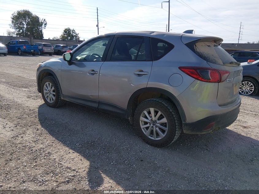 Vin: jm3ke2cyxf0503798, lot: 46750911, mazda cx-5 touring 20153