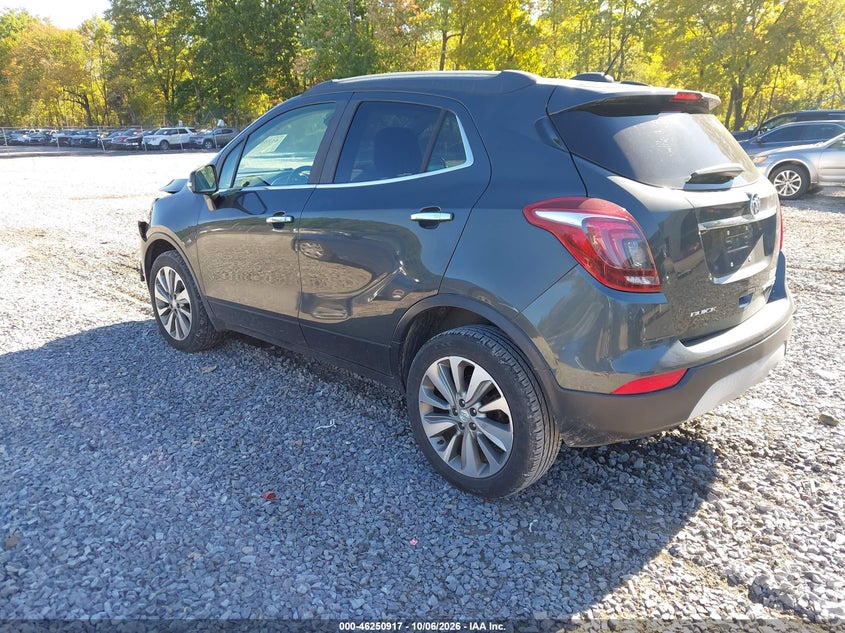 Vin: kl4cjesb6hb187793, lot: 46750943, buick encore preferred 20173