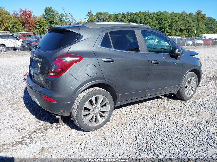 Vin: kl4cjesb6hb187793, lot: 46750943, buick encore preferred 20174