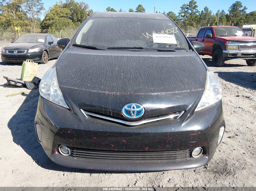 TOYOTA PRIUS V 2012 VIN JTDZN3EU2C3125767