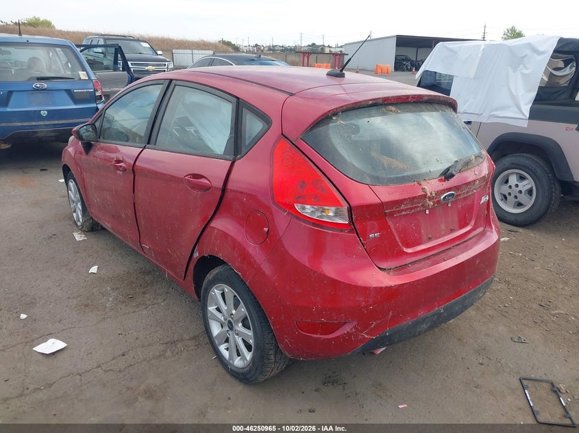 Vin: 3fadp4ej4bm207681, lot: 46750991, ford fiesta se 20113