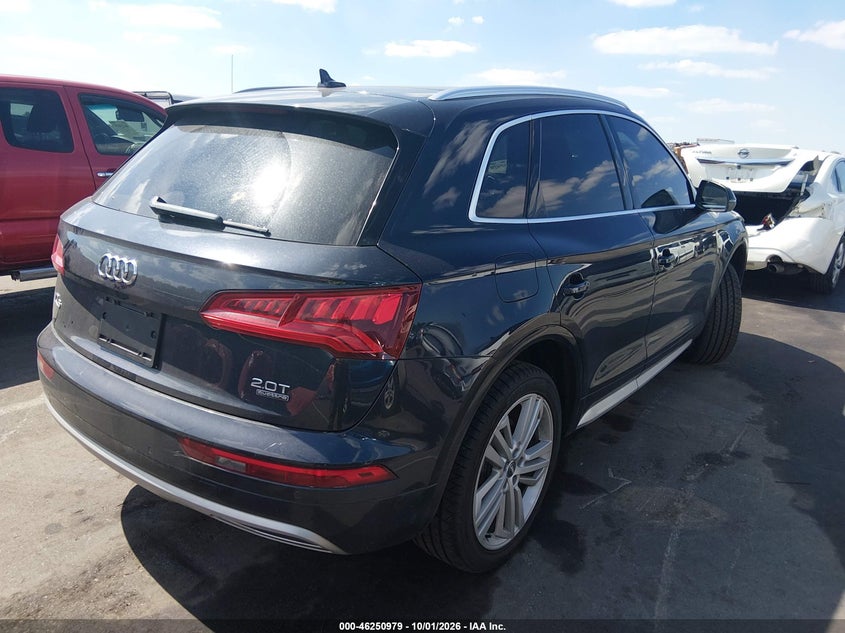 Vin: wa1bnafy6j2106031, lot: 46751005, audi q5 2.0t premium/2.0t tech premium 20184