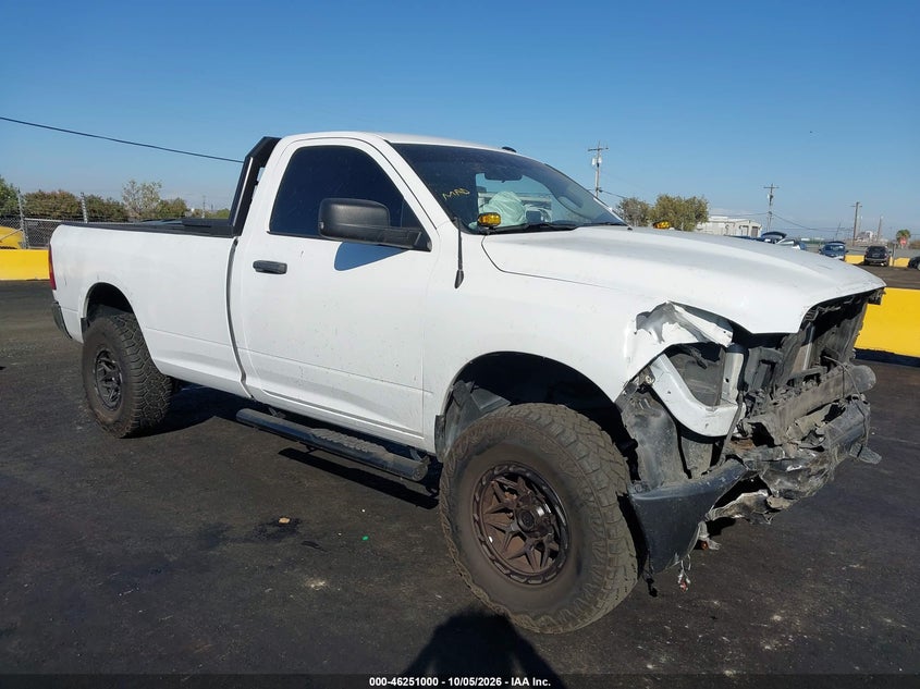 Vin: 3c6jr6dt3mg699568, lot: 46751026, ram 1500 classic tradesman  4x2 8' box 2021 img_1