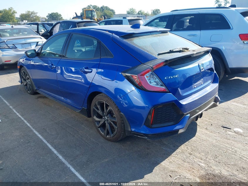 HONDA CIVIC 2019 VIN SHHFK7H94KU223192