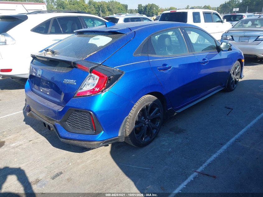 HONDA CIVIC 2019 VIN SHHFK7H94KU223192