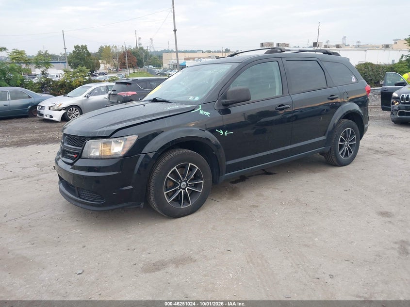 2018 Dodge Journey Se Awd, Right Front, IAAI, VIN 3C4PDDAG2JT375804 — photo 2
