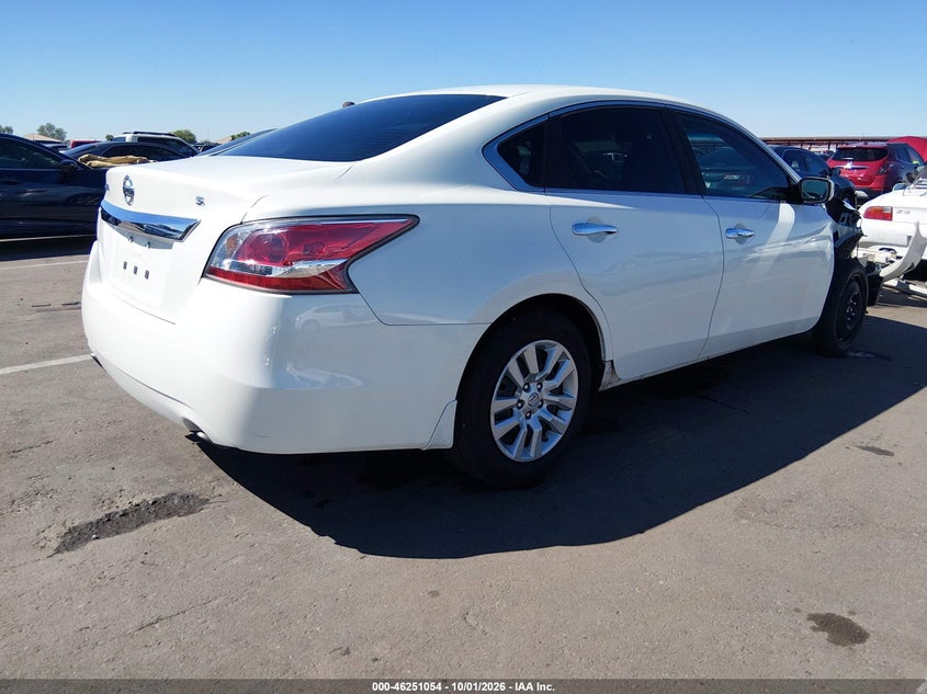 Vin: 1n4al3apxfn364873, lot: 46751080, nissan altima 2.5 s 20154
