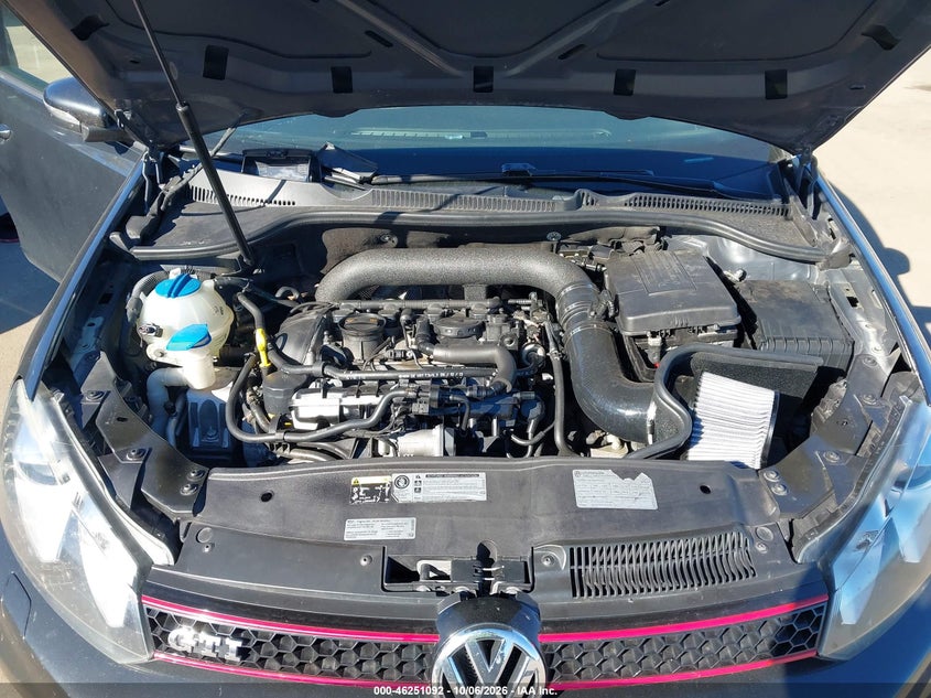 VOLKSWAGEN GTI 2013 VIN WVWHV7AJ2DW134306