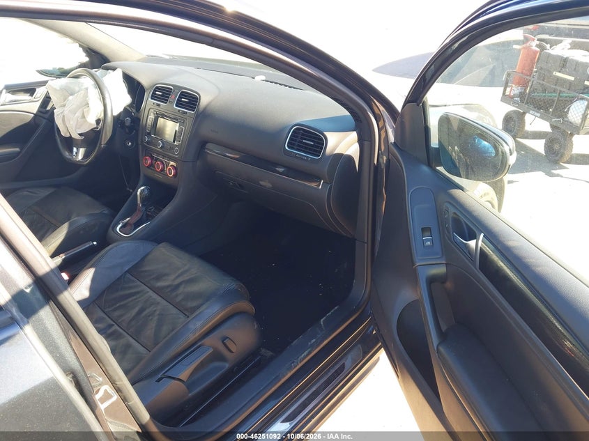 VOLKSWAGEN GTI 2013 VIN WVWHV7AJ2DW134306