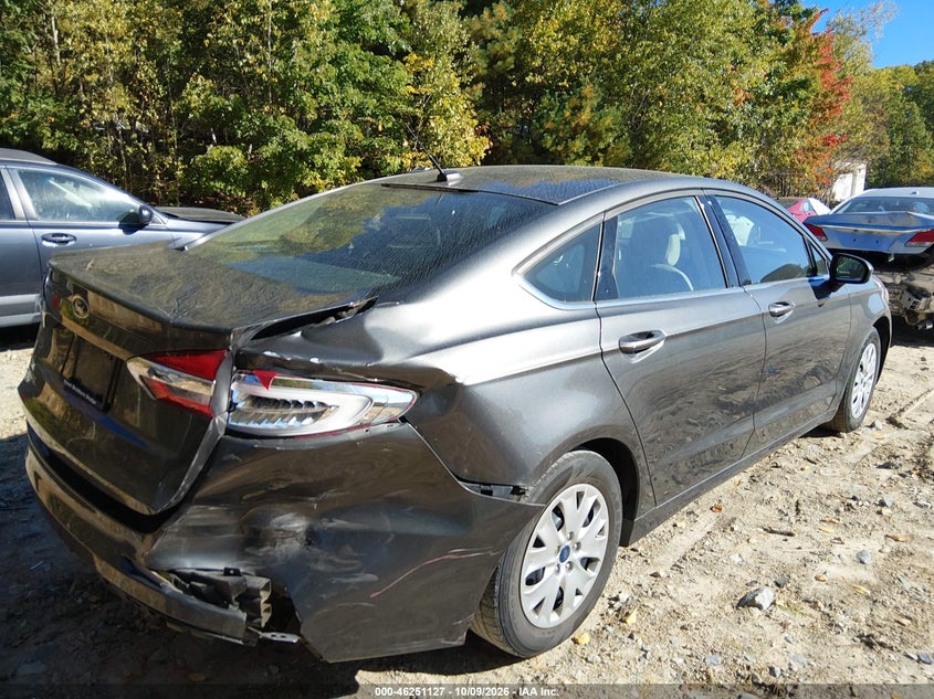 Vin: 3fa6p0g70kr266605, lot: 46751153, ford fusion s 20194