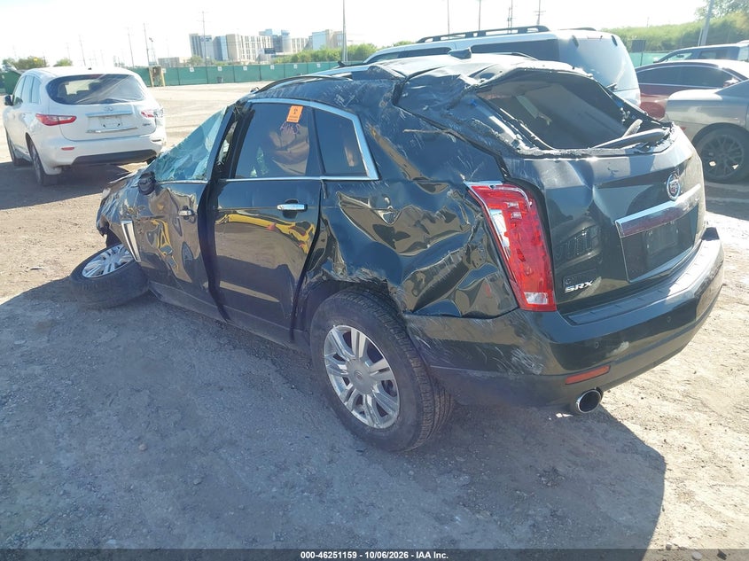 Vin: 3gyfnbe35es675086, lot: 46751184, cadillac srx luxury collection 20143