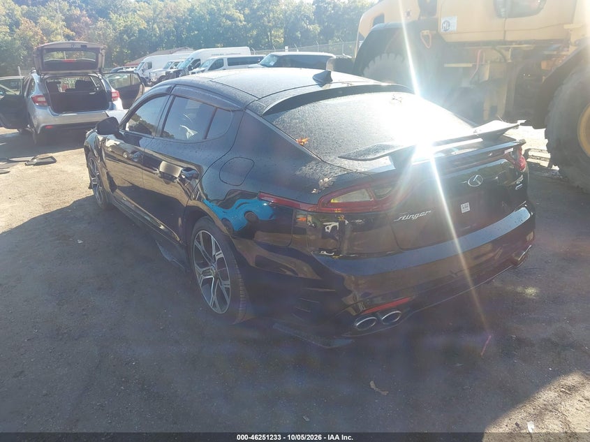 Vin: knae55lc7k6056508, lot: 46751259, kia stinger gt2 20193